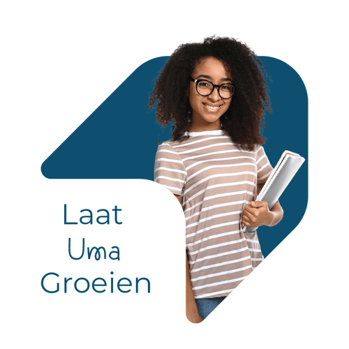 pijl + laat Uma groeien donker